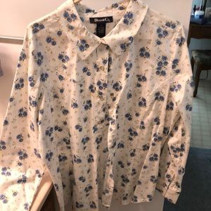 Western style print short